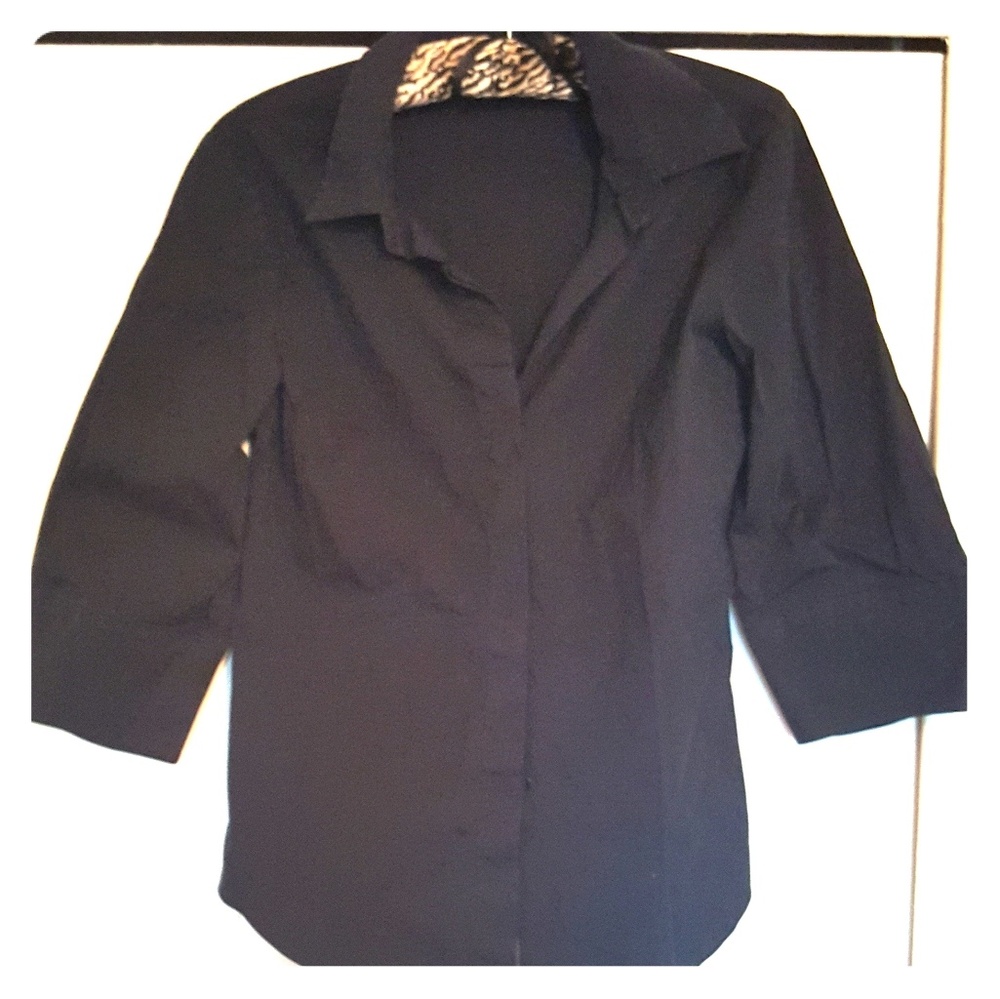 Stylish black blouse